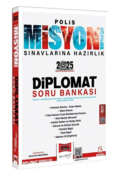 Yargı Yayınları Yargı Yayınları 2025 Polis Misyon Sınavlarına Hazırlık Diplom...