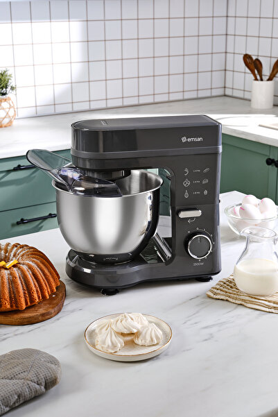 Emsan Maestrochef Stella Hamur Yoğurma Makinesi Space Gray 1500W 5L