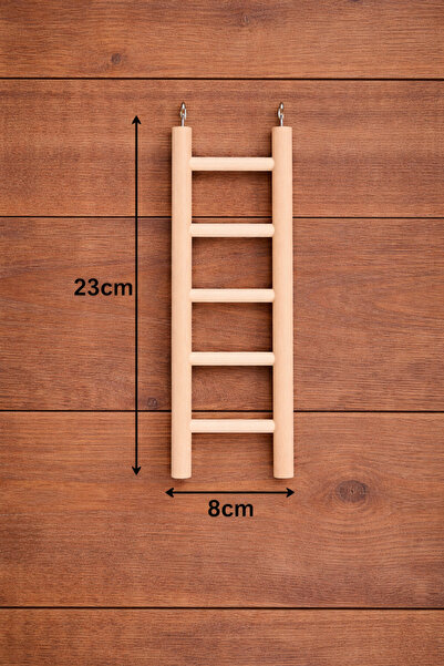 Wooden Bird Ahşap Kuş Merdiveni (5 Basamaklı)