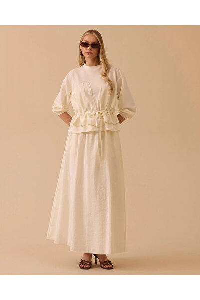 SCL Bağcıklı Uzun Etek