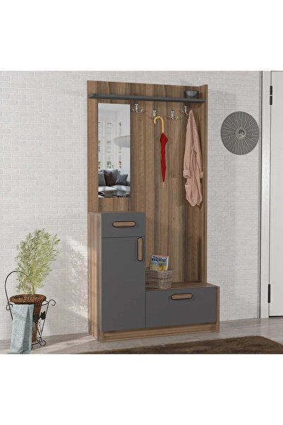 Abre VM-36 ANTRASİT GRİ PORTMANTO VESTİYER