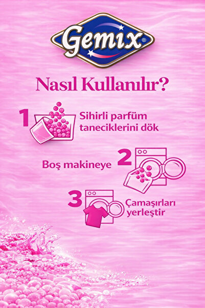GEMİX Sihirli Çamaşır Parfümü Bloom – 210 Gr