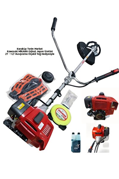 Kawasaki TJ53E MİKAWA X800 Easy Start Motorlu Yan Tırpan 3Hp - Askilik+Misina...