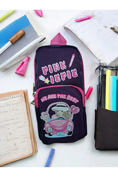 Relaxion Триока грейхаунд розов калъф за моливи/моливник (160)