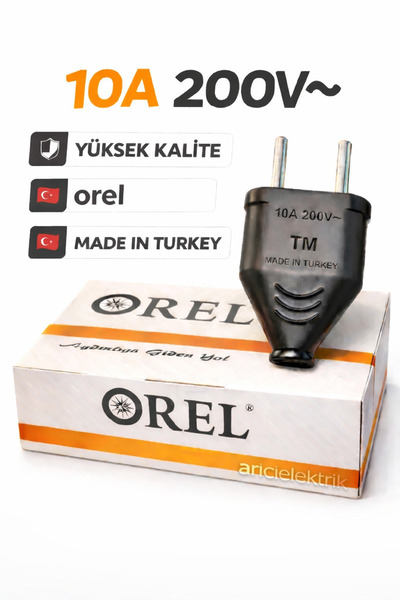 Orel YASSI ERKEK FİŞ SİYAH 5 ADET