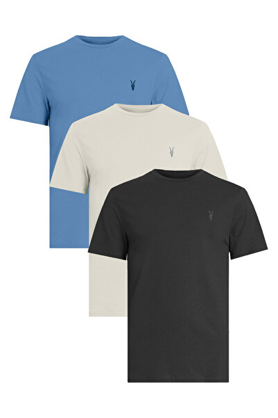 Kozik Pánské tričko 3-balení, 100% bavlna, standardní střih, proti zápachu, e...