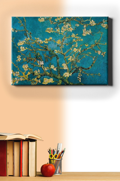 WebStyle Sayılarla Boyama Seti Kasnaklı V Gogh Badem Ağacı 60 X 75 Cm