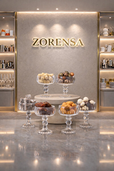 Paşabahçe 6’lı Kahve Yanı Lokumluk – Cam Lokumluk Sunumluk Seti ( MARKA LAVİN...