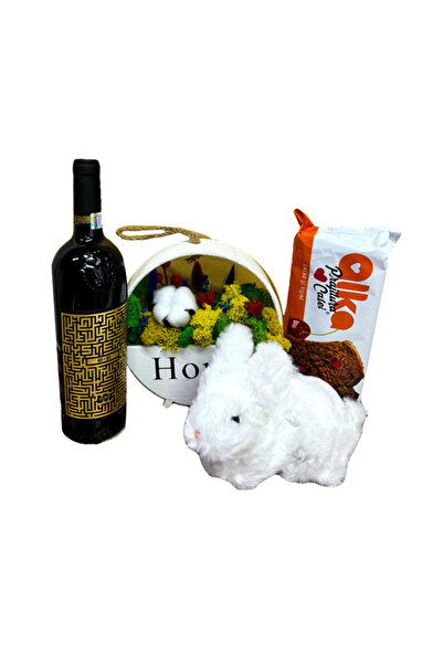 velve Pachet HomeDeco,aranjament floral criogenat,vin Jidvei 750ml, decoratiu...
