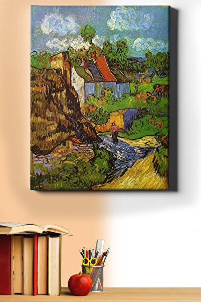 WebStyle Sayılarla Boyama Seti Kasnaklı Köy Yaşamı 40 X 50 Cm