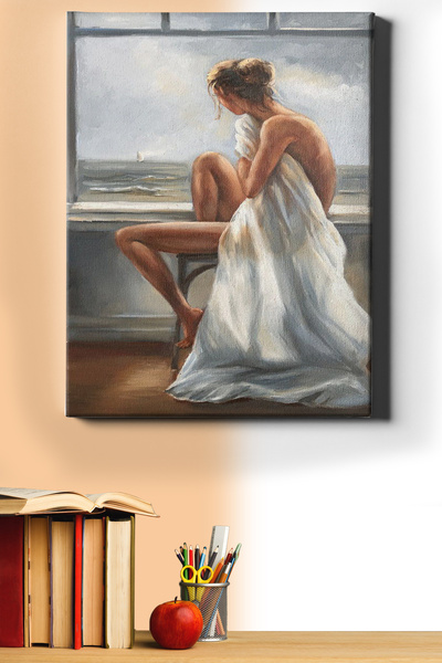 WebStyle Sayılarla Boyama Seti Kasnaklı Duruş 2 60 X 75 Cm