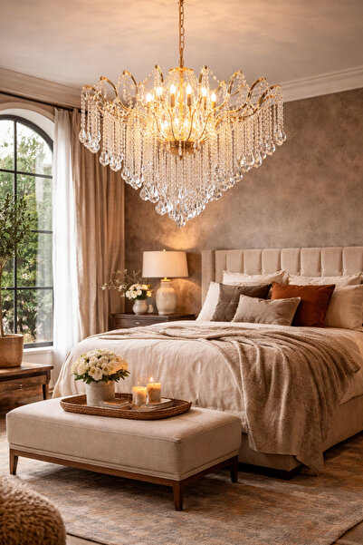 qwell نجف مودرن كلسيكي E14*24L