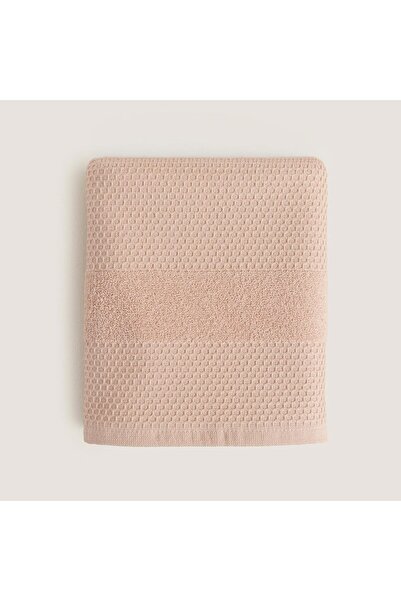 Chakra Sobeska 100% βαμβακερή πετσέτα προσώπου 50x80 εκ. ΣΚΟΥΡΟ ΣΟΛΜΟΝ