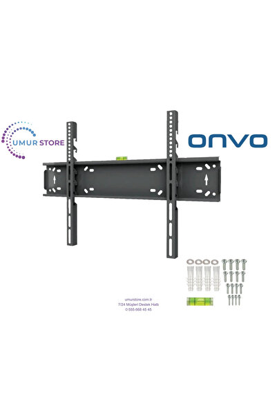 ONVO 43” 43OVF9000FQ 43”- 65” inç Lcd Led Televizyon Sabit Duvar Askı Aparatı