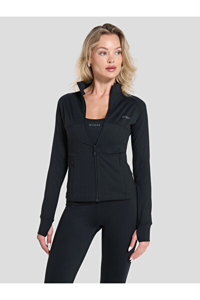 Guess Printed logo zip jacket