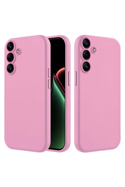Zebana Samsung Galaxy A14 Compatible Case K Velvet Erasable Launch Case Pink