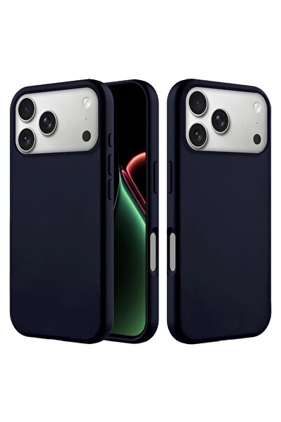Zebana Apple iPhone 17 Pro Uyumlu Kılıf İçi Kadife Silinebilir Lansman Kılıf ...