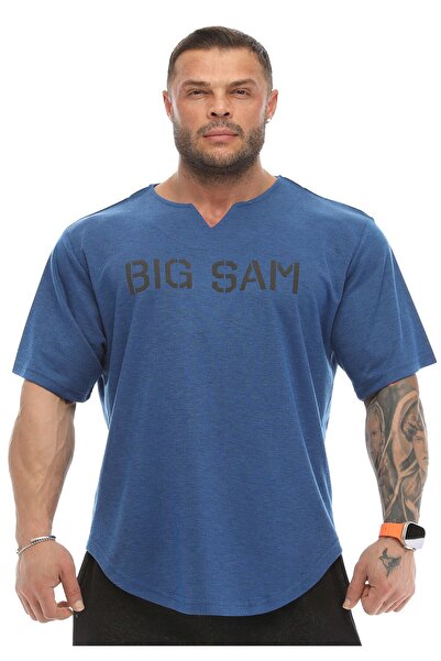 Big Sam Oversize Bodybuilding Rag Top T-shirt 3332