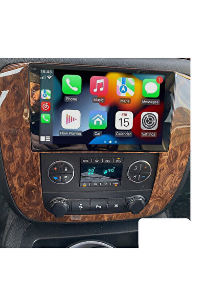 Generic مشغل وسائط أندرويد لسيارات جي إم سي يوكون وتاهو موديلات 2007-2012، يد...