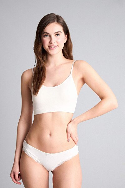 DeFacto Lace Detailed Micro Brazilian Panties F6620Ax26Sp