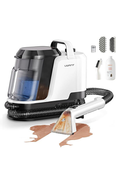 UWANT منظف ​​السجاد والمفروشات المحمول Y100، قوة شفط 18000 باسكال، منظف بقع خ...
