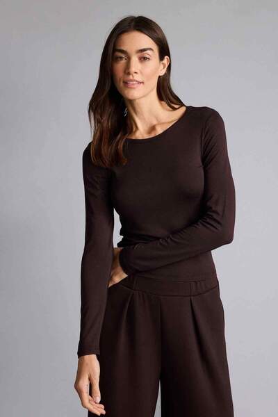 DeFacto guler rotund Top cu mânecă lungă G7664AX26SP