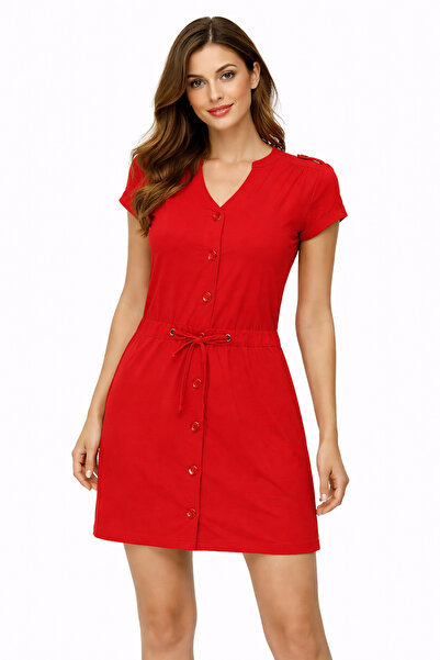 Erimeks Rochie de vară cu nasturi 12w084