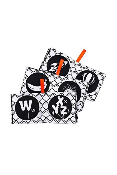 Arabest 3-Piece Baby Cloth Learning Book Set, Soft Crinkle Fabric Books with ...