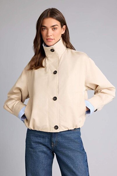 DeFacto Waterproof Regular Fit Mock Neck Mont G7838Ax26Sp