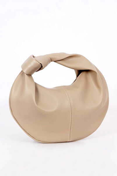 Glemix Μίνι γυναικεία τσάντα Helen Knotted Mink Skin Trend
