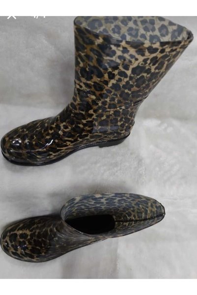 Emek FELİÇİTA_ZENNE_YAĞMUR_ÇİZME KISA_LEOPAR