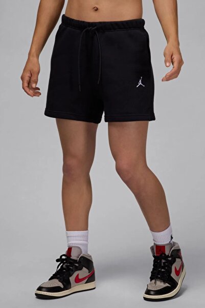 Nike Jordan Women's Jumpman Brooklyn Fleece Ft Short 24 Kadın Pamuklu Şort Siyah
