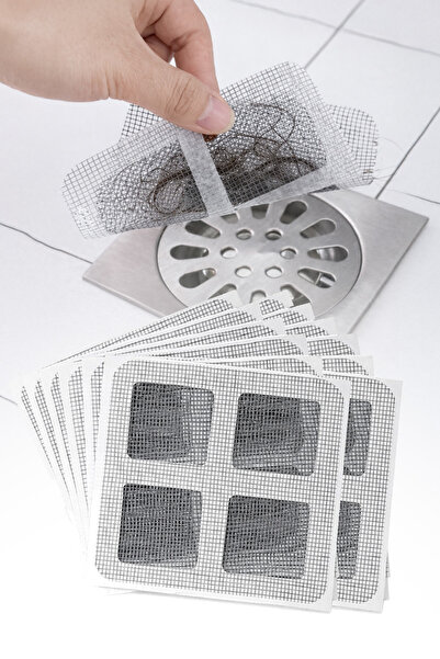 omilife 10 Pieces Bathroom Drain Strainer Hair Catcher Shower Drain Anti-Clog...