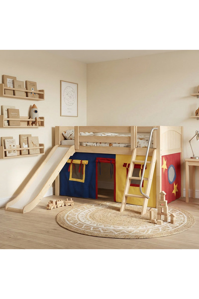 Mubu Ahşap Çocuk Odaları Paşa Ranza Çocuk Odası
