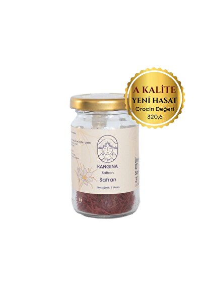 Kangina Süper Negin Safranı 5 gr | Premium Afgan Safran | Doğal Safran