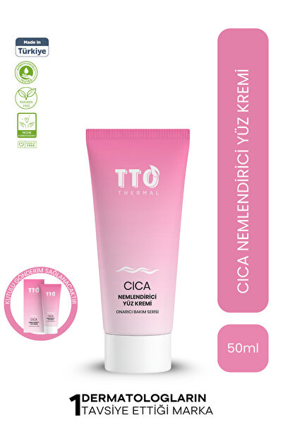TTO THERMAL CICA NEMLENDİRİCİ YÜZ KREMİ 50 ML -LASMAN FİYATI
