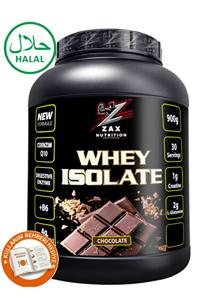 zax nutrition WHEY İZOLE 900 GR ÇIKOLATALI PROTEİN TOZU