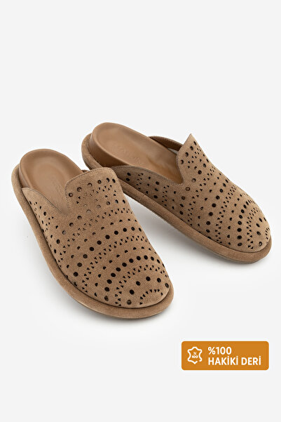 Marjin Pantofi de damă cu piele naturală găuri cu imprimeu geometric Sabo Cas...