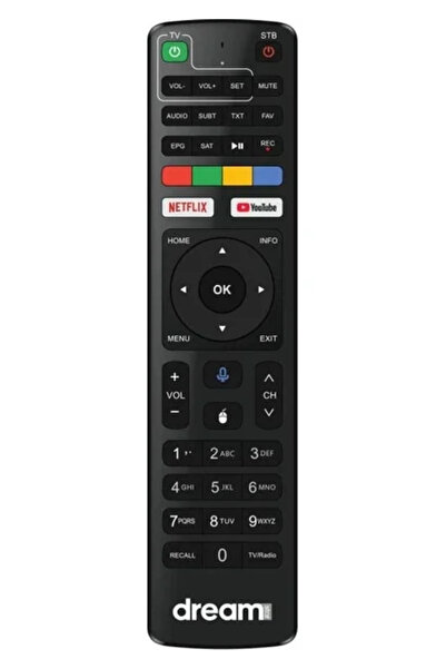 Dreamstar Android Kumandası (Bluetooth A5 ve A4 Modeller Için)