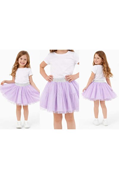 Neon Kız Çocuk Tütü Etek 23 Nisan Doğum Günü Tütü Etek 2/3/4/5/6/7 Yaş