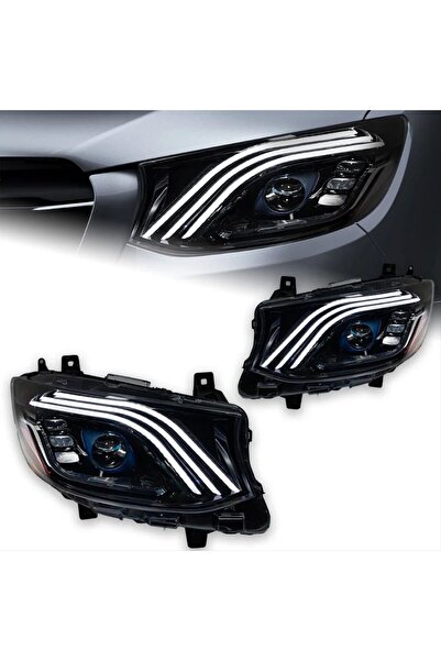 Genel Markalar W907 SPRINTER 2018+ İÇİN  MAYBACH GÖRÜNÜM LED FAR