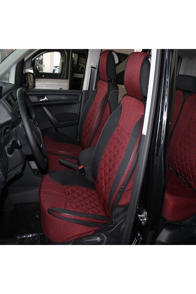 Space Elegance 5li Set Minder Kırmızı-Siyah / KLMNY546