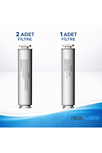 NİCE W51 YEDEK FILTRE SETI ( 2 YILLIK ) 2 ADET PAC1 + 1 ADET ROC 2