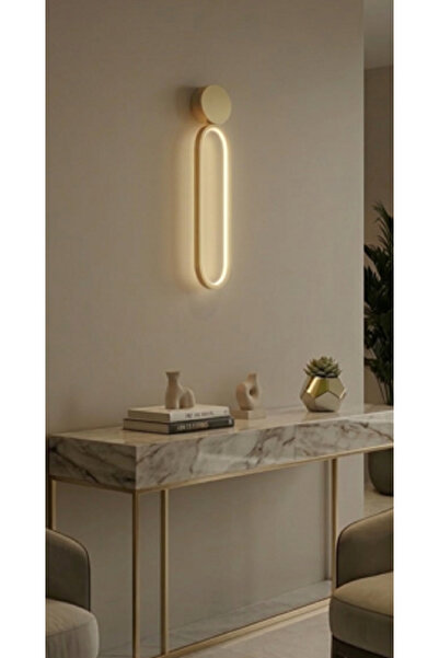 ACROLITE Chain-A Dekoratif Duvar Aplik Bronz 3000K 45CM