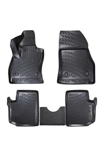 Rizline Fiat 500L 2012-2017 /500L 2017-2021 3D Havuzlu Paspas