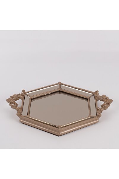 Selim صينية مرآة مينك سداسية