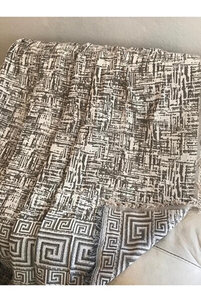 Ferit salıcı Pamuklu Koltuk-çekyat Örtüsü 170x215 Bej Çift Taraflı Terletmez ...