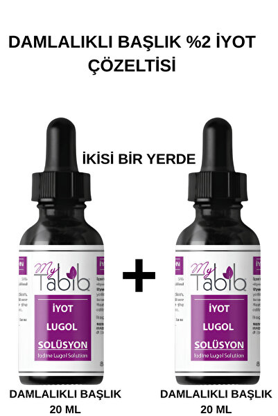 mytabib Iyot Lugol Solüsyon %2 Damla 20 ml