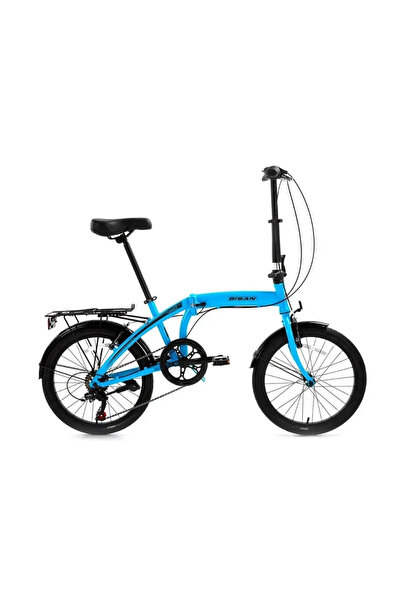 Bisan TWIN-S KATLANIR BİSİKLET 32CM V 20 JANT 6 VİTES AÇIK MAVİ SİYAH