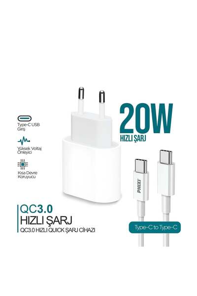 Phixi UPD4118L ULTIMATE 20W LIGHTNING HIZLI ŞARJ CİHAZI